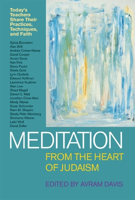 Meditation from the Heart of Judaism Paperback Jewish Lights Publishing
