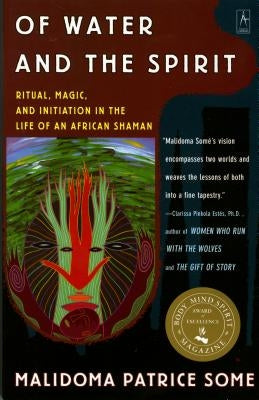 Paperback of Of Water and the Spirit by Penguin Books showing the book cover with African shaman imagery and title text.