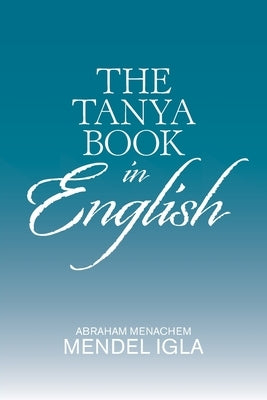 The Tanya Book in English Paperback Xlibris Us