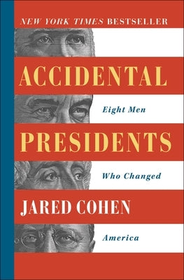 Paperback of Accidental Presidents: Eight Men Who Changed America by Simon & Schuster, featuring a cover image with historical design elements.