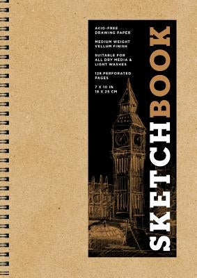 Sketchbook (Basic Medium Spiral Kraft): Volume 16 by Union Square & Co