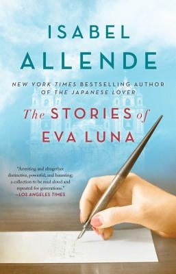 Cover of "The Stories of Eva Luna" by Atria Books, featuring a colorful illustration and title text on the book cover.
