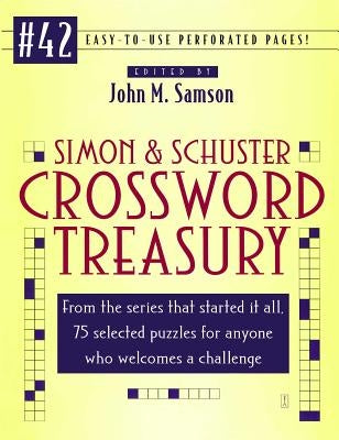 Simon and Schuster Crossword Treasury # 42 Paperback Gallery Books