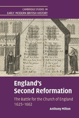 Paperback of England's Second Reformation by Cambridge University Press, showing the book cover with title and publisher logo.