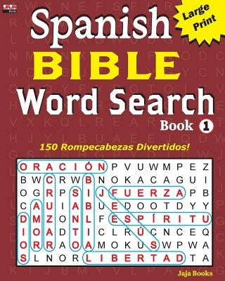 Spanish BIBLE Word Search Book 1 by Jaja Media