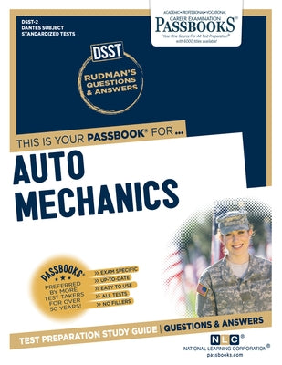 Auto Mechanics (Dan-2): Passbooks Study Guidevolume 2 by National Learning Corporation
