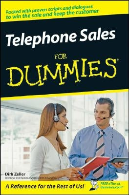 Telephone Sales for Dummies Paperback John Wiley & Sons