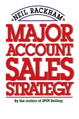 Major Account Sales Strategy (Pb) Paperback McGraw-Hill Companies