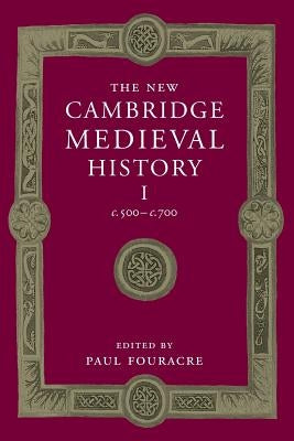 Paperback of The New Cambridge Medieval History Volume 1, C.500-C.700, published by Cambridge University Press, showing the book cover.