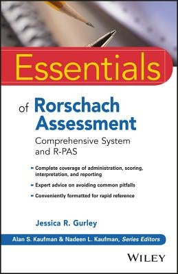 Paperback of Essentials of Rorschach Assessment: Comprehensive System and R-Pas by Wiley, showing the book cover with title and author details.