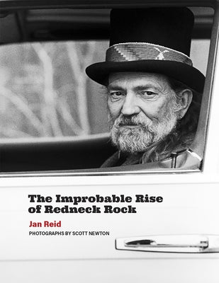 Paperback of The Improbable Rise of Redneck Rock by Texas Christian University Press, showing the book cover with title and author details.