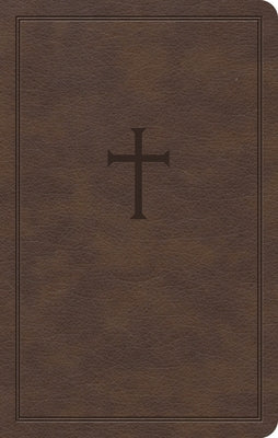 KJV Personal Size Bible, Brown Leathertouch by Csb Bibles by Holman