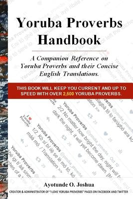 Yoruba Proverbs Handbook Paperback Createspace Independent Publishing Platform
