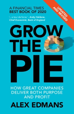 Paperback book titled "Grow the Pie" by Cambridge University Press, featuring a cover with text and design elements.