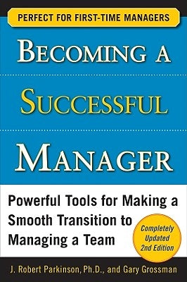 Paperback book titled "Becoming a Successful Manager" by McGraw-Hill, featuring a cover with professional design and title text.