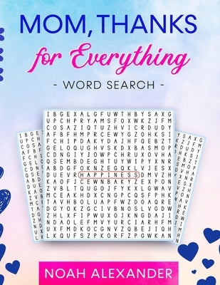 Mom, Thanks for Everything Word Search Paperback Scott M Ecommerce