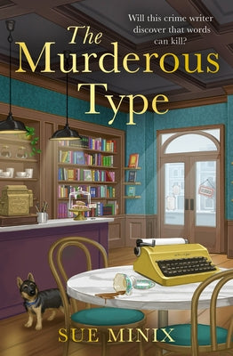 Paperback copy of The Murderous Type novel by Avon Books featuring a dark cover with mysterious artwork.