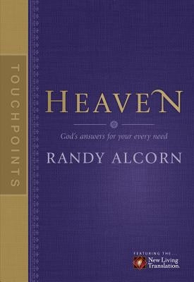 Paperback copy of Touchpoints: Heaven by Tyndale House Publishers, showing the front cover with celestial artwork.