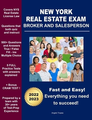 New York Real Estate Exam Broker and Salesperson by Tropea, Angelo