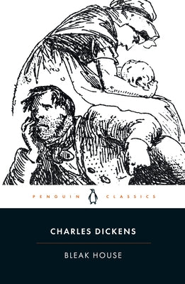 Paperback of Bleak House by Penguin Group featuring a classic book cover with Victorian artwork.