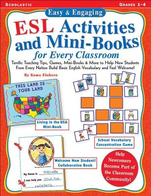 Easy & Engaging ESL Activities and Mini-Books for Every Classroom: Teaching Tips, Games, and Mini-Books for Building Basic English Vocabulary! Paperback Teaching Resources