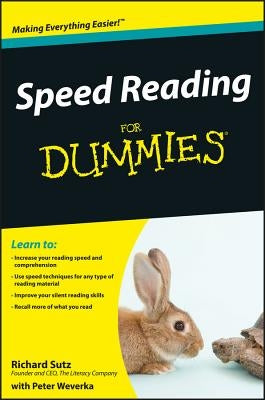 Speed Reading For Dummies Paperback For Dummies