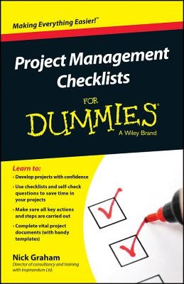 Project Management Checklists for Dummies Paperback For Dummies