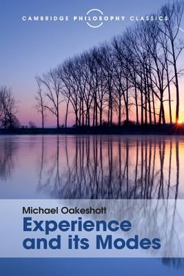 Experience and Its Modes Paperback Cambridge University Press