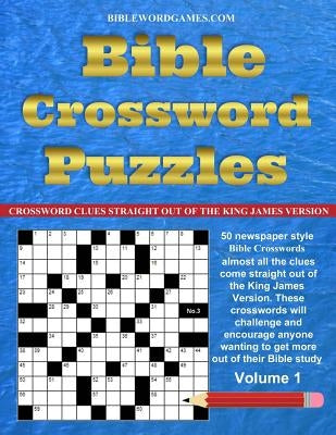 Bible Crossword Puzzles Volume.1 Paperback Createspace Independent Publishing Platform