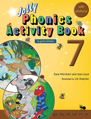 Jolly Phonics Activity Book 7: In Print Letters (American English Edition) Jolly Phonics