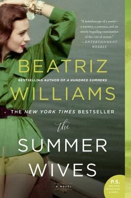 Paperback of The Summer Wives novel by William Morrow & Company featuring a beachside summer scene on the cover.