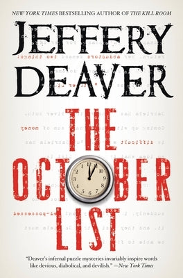 The October List by Deaver, Jeffery