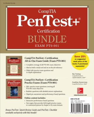 Comptia Pentest+ Certification Bundle (Exam Pt0-001) by Nutting, Raymond