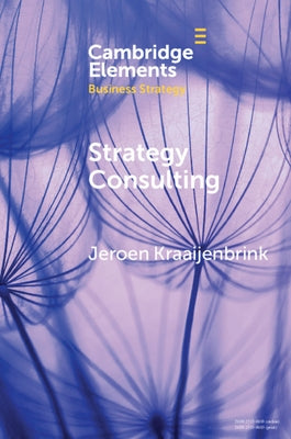 Strategy Consulting Paperback Cambridge University Press