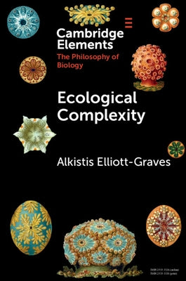 Paperback book titled "Ecological Complexity" published by Cambridge University Press, showing the cover with ecological illustrations.