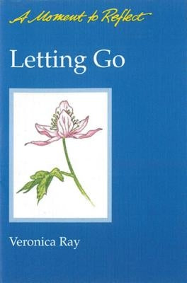Paperback "Letting Go Moments to Reflect" by Hazelden Publishing, showing the book cover with calming design and reflective imagery.
