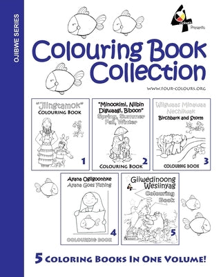 Ojibwe Colouring Book Collection Paperback Brita Brookes