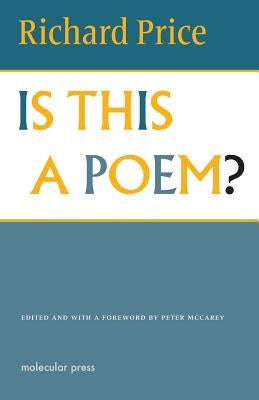 Is This a Poem? Paperback Molecular Press