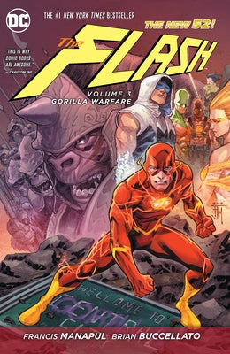 The Flash Vol. 3: Gorilla Warfare (the New 52) by Manapul, Francis