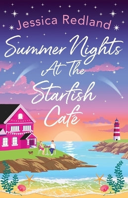 Paperback of Summer Nights at The Starfish Café by Boldwood Books Ltd, featuring a colorful cover with a seaside scene.