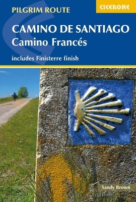 Camino de Santiago - Camino Francés: Guide with Map Book Paperback Cicerone Press