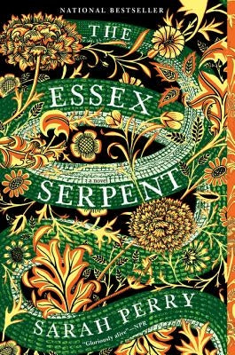 Paperback of The Essex Serpent novel by Custom House featuring a cover design with vintage-style artwork.