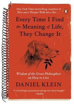 Cover of Penguin Books' "Every Time I Find the Meaning of Life, They Change It," featuring a colorful abstract design.