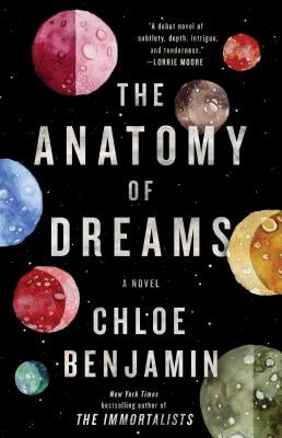 Paperback of The Anatomy of Dreams book by Atria Books showing the front cover with abstract artwork and title text.