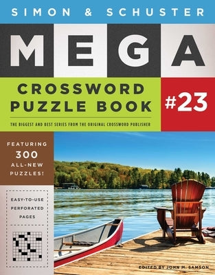 Simon & Schuster Mega Crossword Puzzle Book #23 Paperback Gallery Books