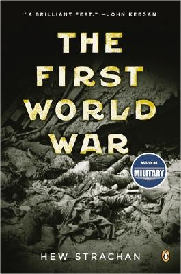 Penguin Books The First World War paperback with historical cover art, featuring images related to WWI history.