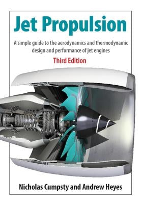 Paperback book titled "Jet Propulsion" by Cambridge University Press, showing the cover with aerodynamic and thermodynamic diagrams.