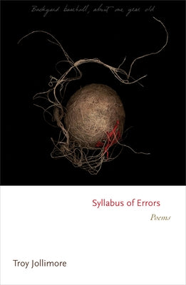 Syllabus of Errors: Poems Paperback Princeton University Press