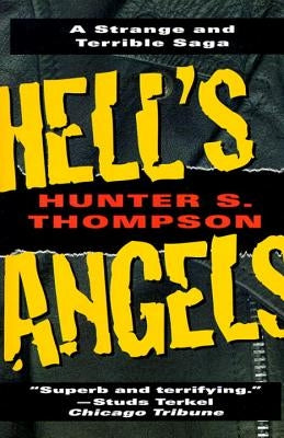 Paperback of Hell's Angels: A Strange and Terrible Saga by Ballantine Books, showing the book cover with bold title text.