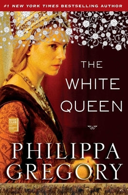 Cover image of "The White Queen" book by Washington Square Press, featuring a white-themed historical novel cover.